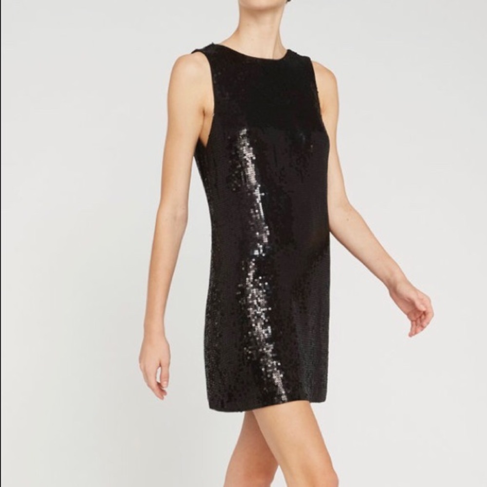 Alice + Olivia two way cowl back sequin dress NWT - Picture 8 of 16